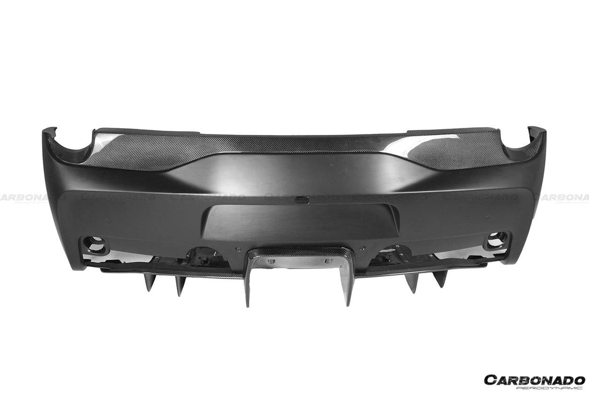 2010-2015 Ferrari Carbon Fiber Rear Bumper With Diffuser Carbonado (Speciale) Fits: 458 Italia and Spider, 458 Speciale
