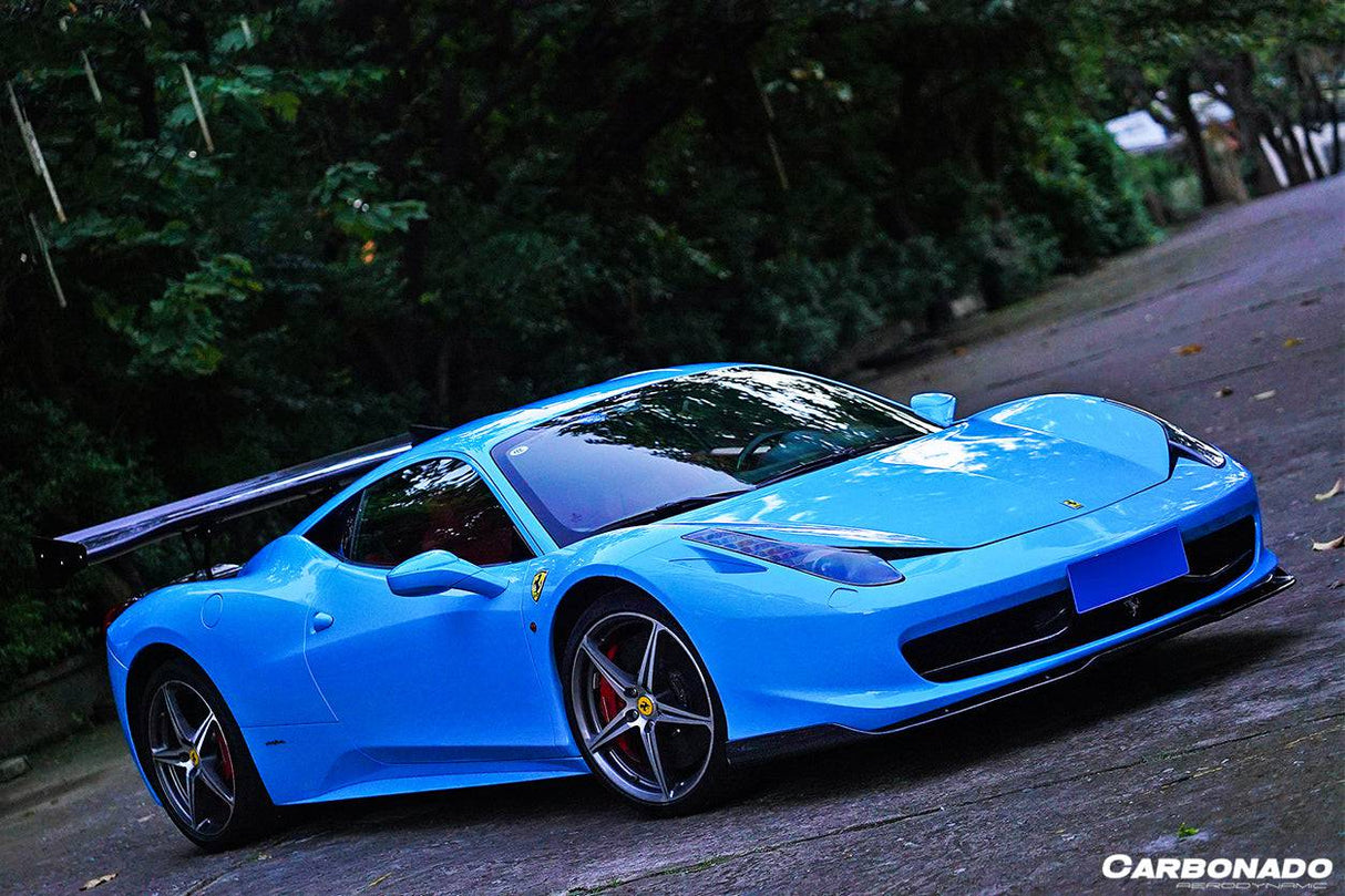 2010-2015 Ferrari Carbon Fiber Trunk Wing Spoiler Carbonado (SVR) Fits: 458 Italia and Spider