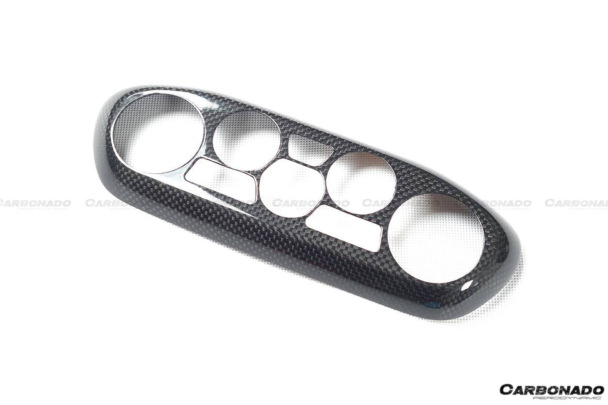2010-2015 Ferrari Carbon Fiber Control Panel Cover Carbonado (OE) Fits: 458 Italia and Spider