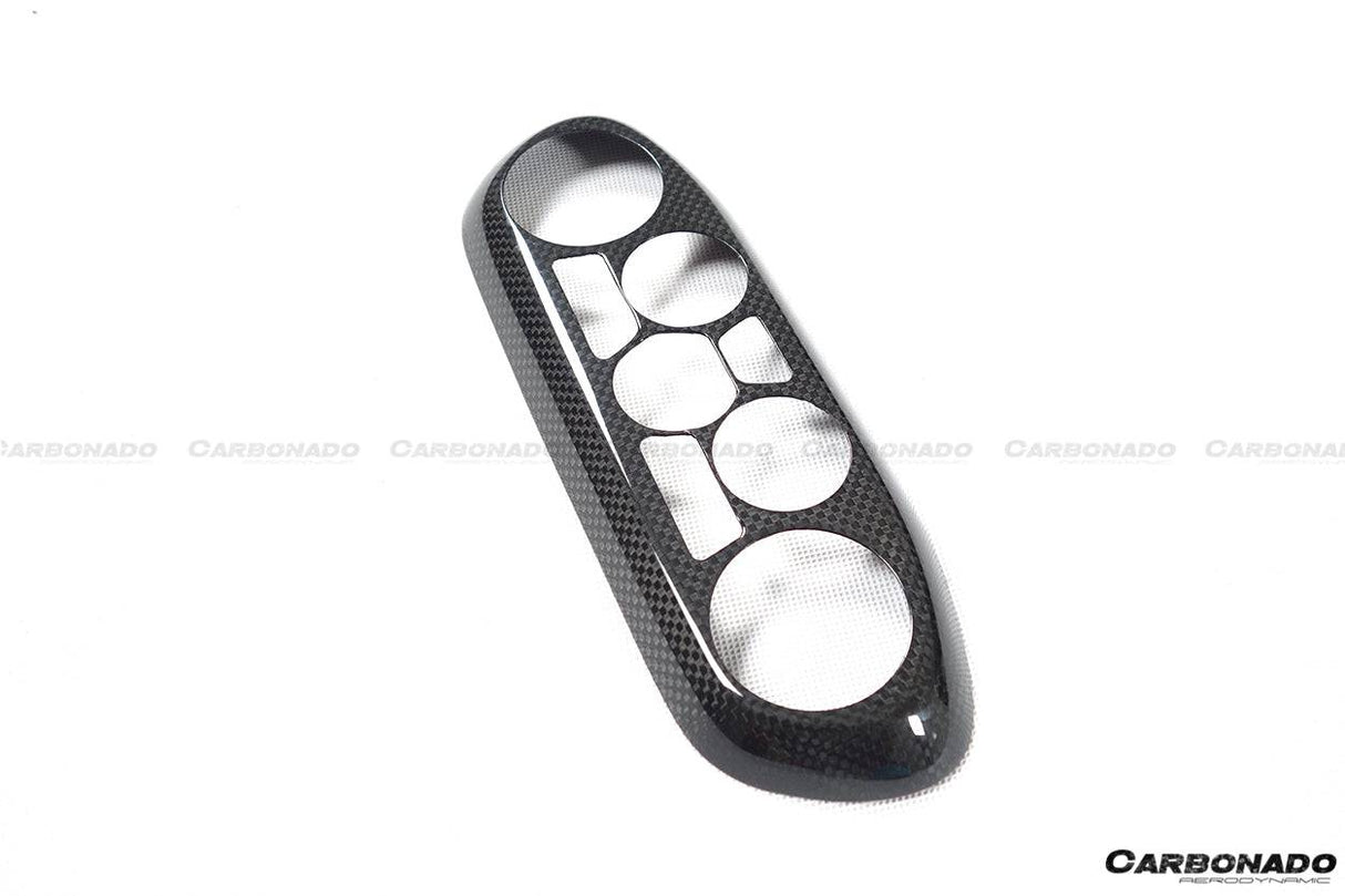 2010-2015 Ferrari Carbon Fiber Control Panel Cover Carbonado (OE) Fits: 458 Italia and Spider