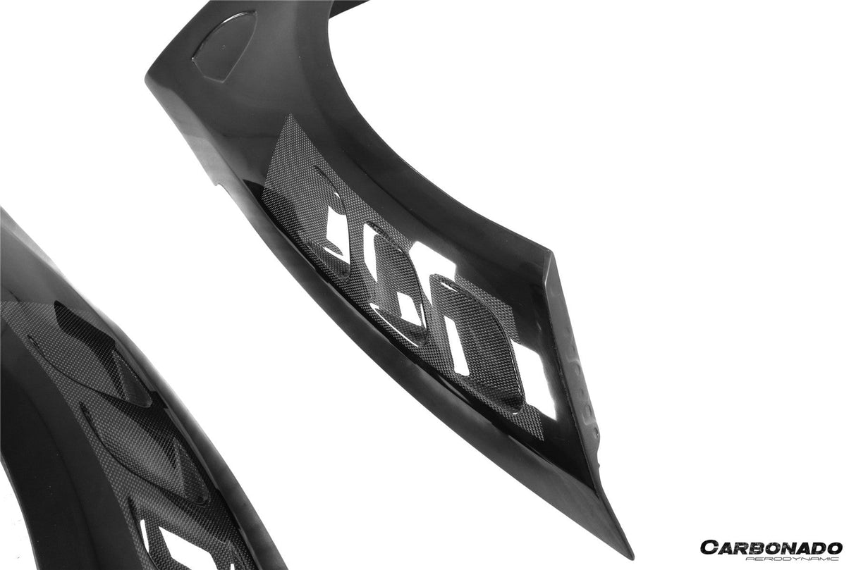 2015-2019 Ferrari 488 GTB Spider MSY Style Part Carbon Fiber Front Fender