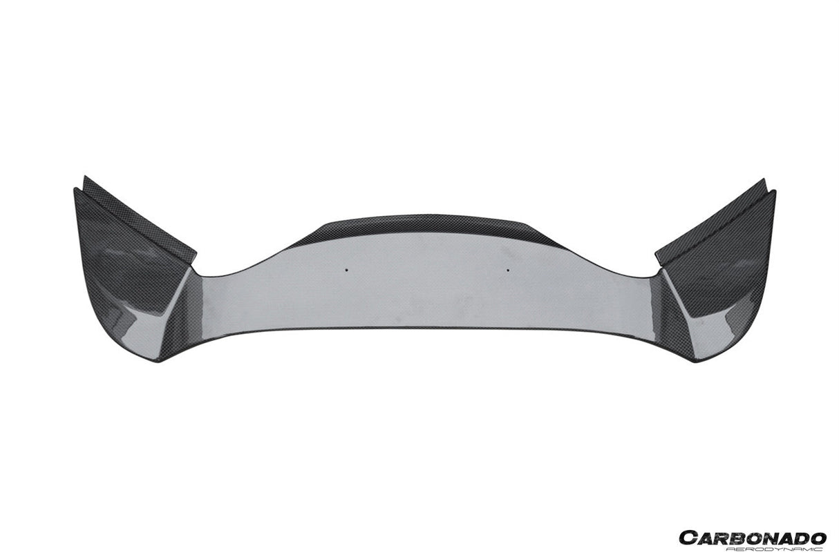 2015-2019 Ferrari Autoclave Carbon Fiber Engine Hood With Glass Carbonado (CPO) | Fits: 488 Spider, 488 Pista Spider