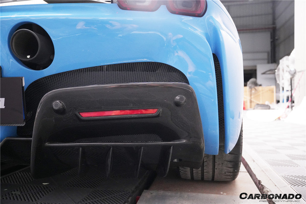 2020-UP Ferrari SF90 Stradale OE Style Autoclave Carbon Fiber Rear Diffuser