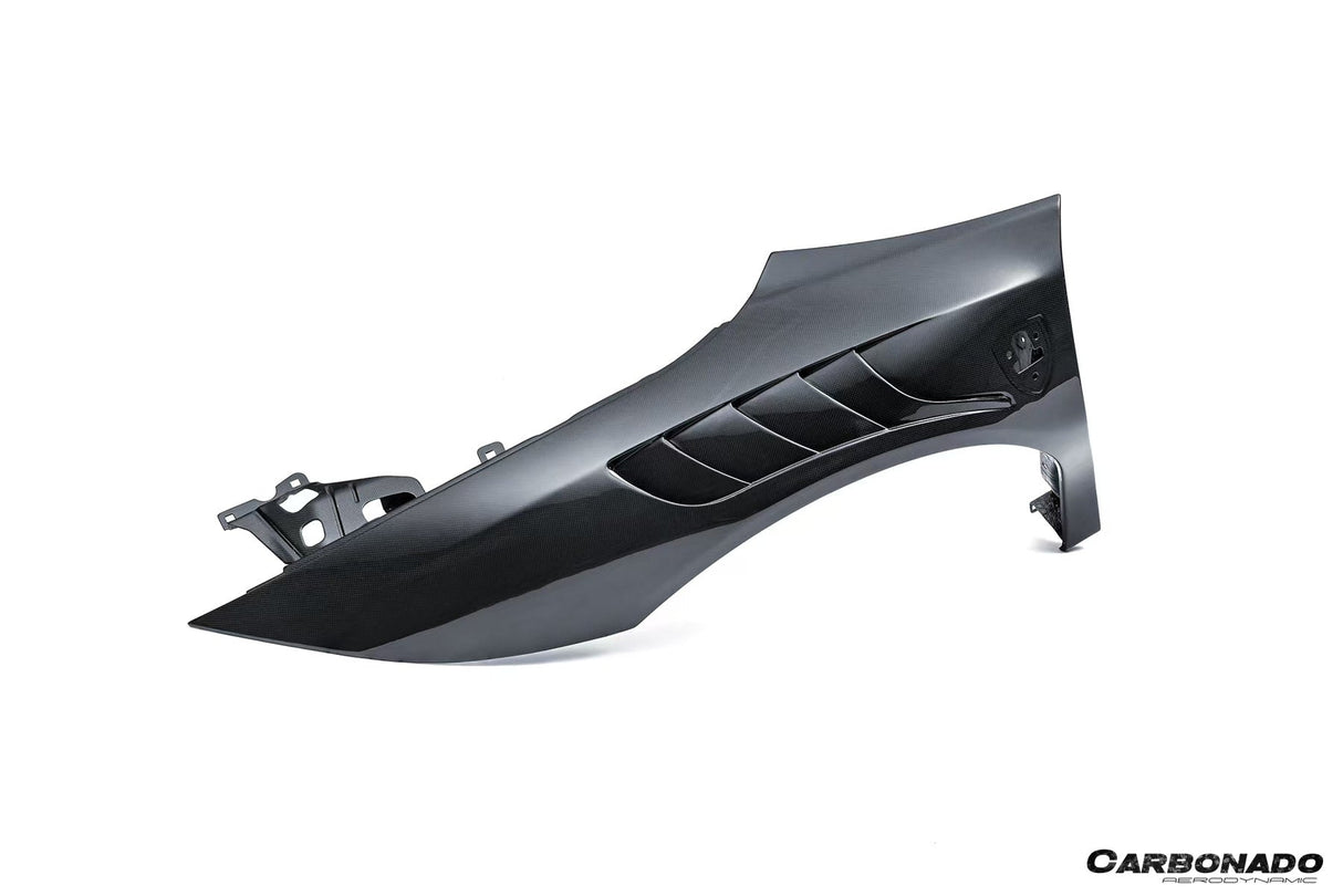 2020-UP Ferrari SF90 Stradale NTC Style Dry Carbon Fiber Fender