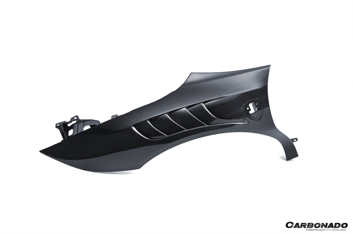 2020-UP Ferrari SF90 Stradale NTC Style Dry Carbon Fiber Fender