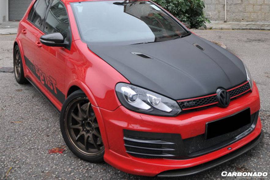 2010-2013 Volkswagen Golf 6 R20 GTI Rz Style Hood
