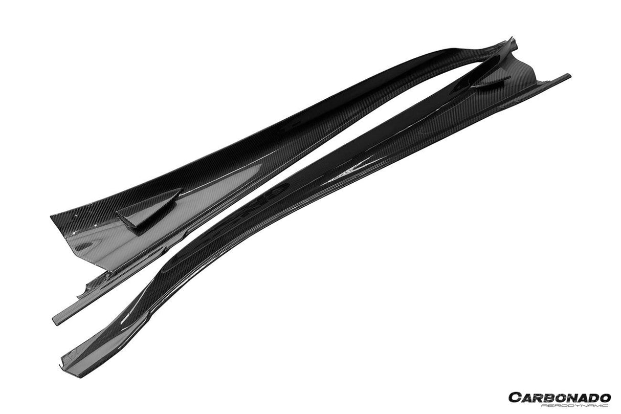 2021-2024 Lotus Emira NYO MNK Style Dry Carbon Fiber Side Skirt
