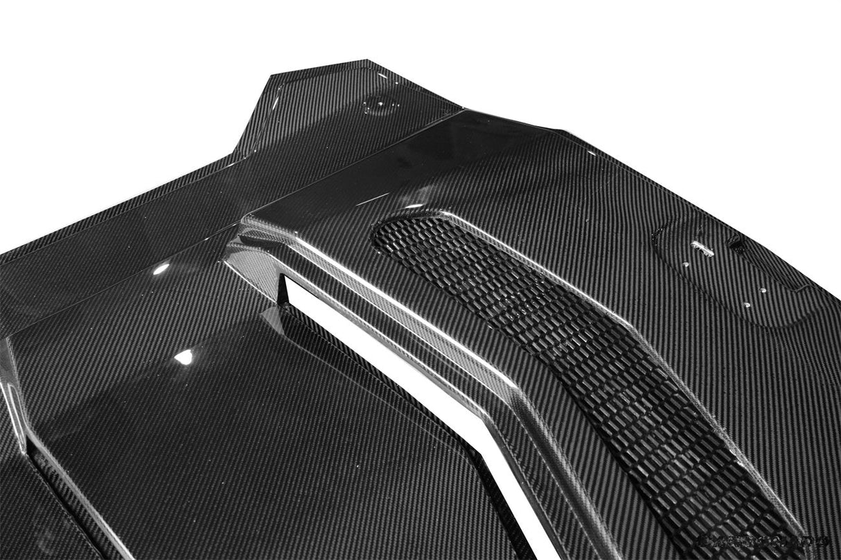 2011-2016 Lamborghini Aventador LP700 Coupe BKSS Style Carbon Fiber Engine Trunk