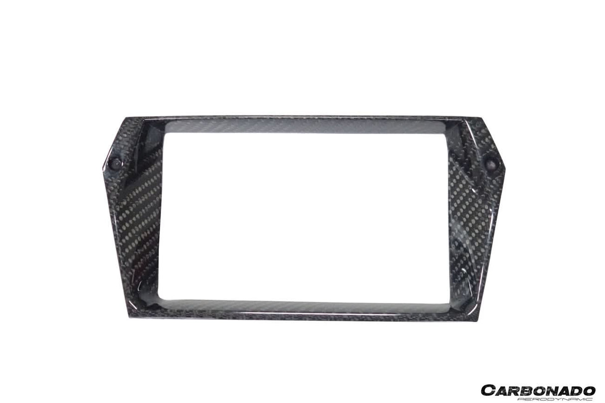 2011-2016 Lamborghini Aventador LP700 LP720 LP750 SV OE Style Carbon Fiber Navigation Screen Inner Trim (1PCS)