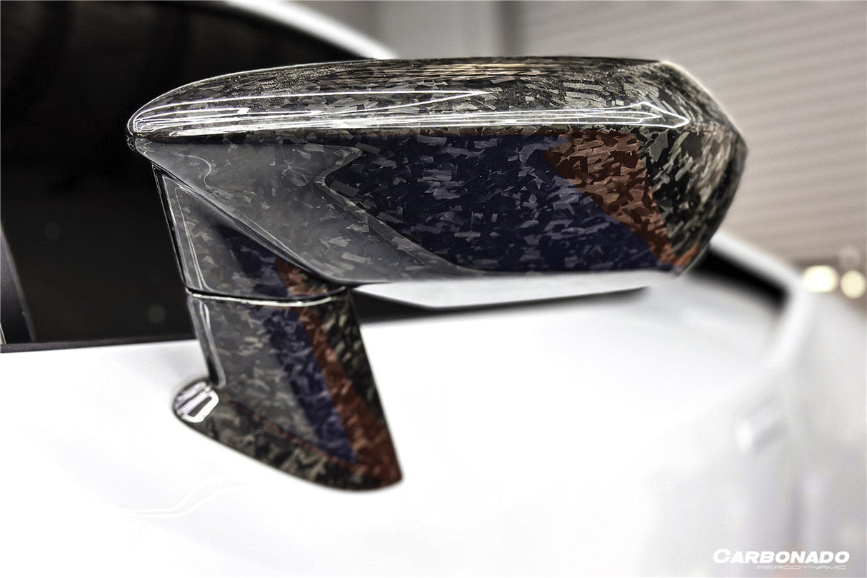 2015-2025 Lamborghini Huracan Autoclave Carbon Fiber Mirror Housing Replacement | LP610, LP580, EVO, STO, Tecnica, Performante