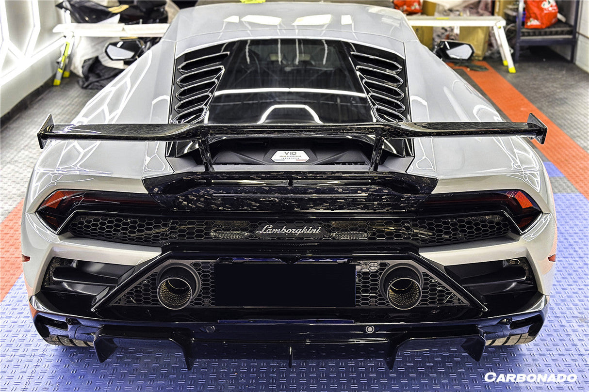 2015-2025 Lamborghini Huracan LP610 LP580 EVO Tecnica OD Style Carbon Fiber Spoiler