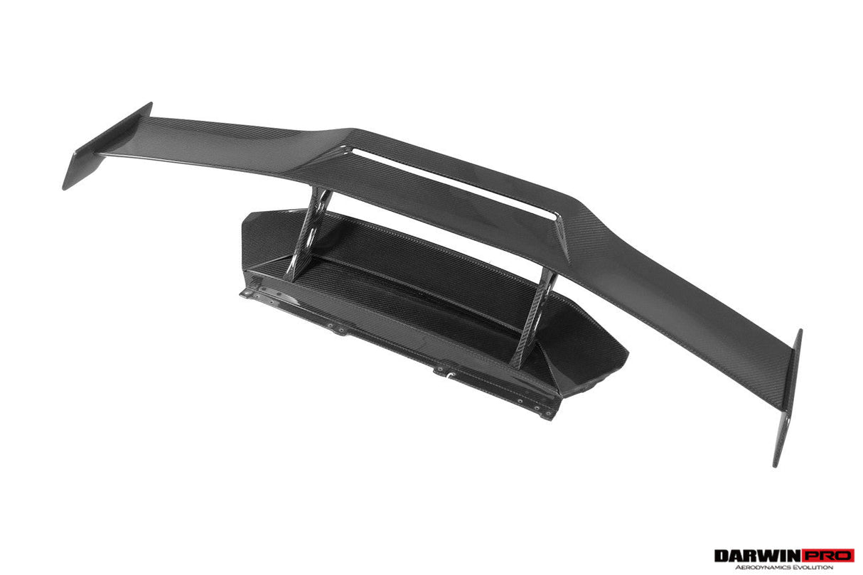 2015-2025 Lamborghini Huracan Autoclave Carbon Fiber Trunk Spoiler Wing With Base DarwinPRO (OD) Fits LP610, LP580, EVO, Tecnica