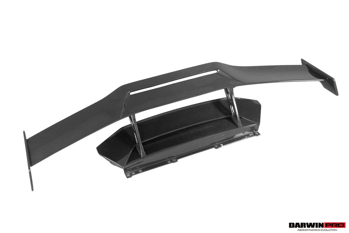 2015-2025 Lamborghini Huracan Autoclave Carbon Fiber Trunk Spoiler Wing With Base DarwinPRO (OD) Fits LP610, LP580, EVO, Tecnica
