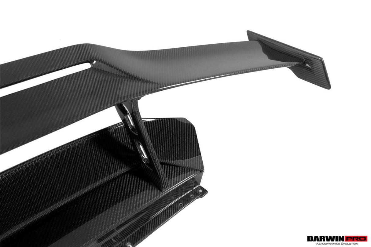 2015-2025 Lamborghini Huracan Autoclave Carbon Fiber Trunk Spoiler Wing With Base DarwinPRO (OD) Fits LP610, LP580, EVO, Tecnica