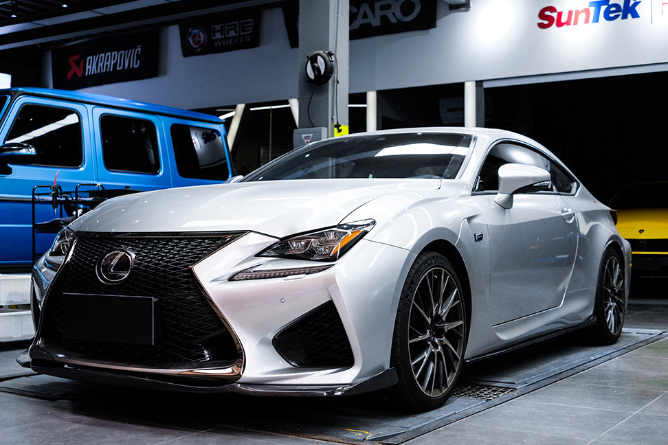 2015-2018 Lexus RC F AG Style Carbon Fiber Front Lip