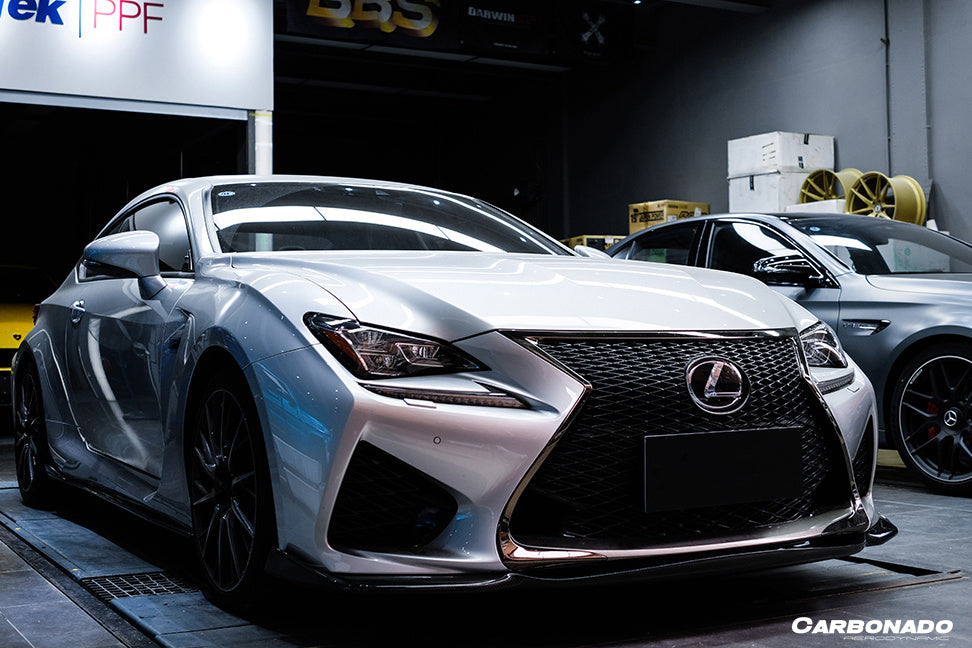2015-2018 Lexus RC F AG Style Carbon Fiber Front Lip