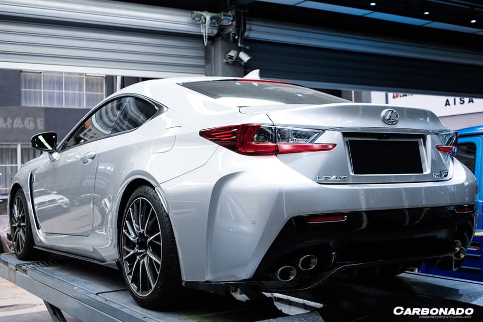 2015-2018 Lexus RC F LX Style Carbon Fiber Side Skirts