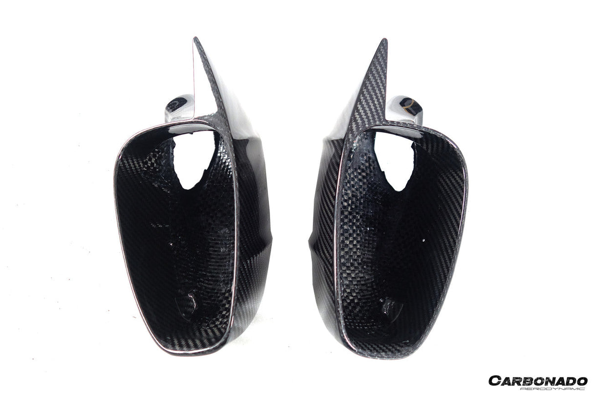 2020-UP Maserati MC20 MCPura MSY Style DRY Carbon Fiber Mirror Housing Replacement