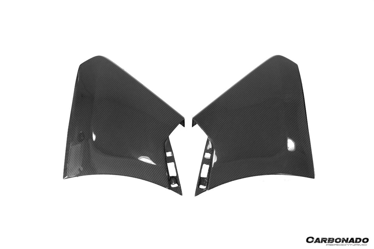 2018-2021 McLaren 600LT OEM Style Carbon Fiber front bumper side splitter