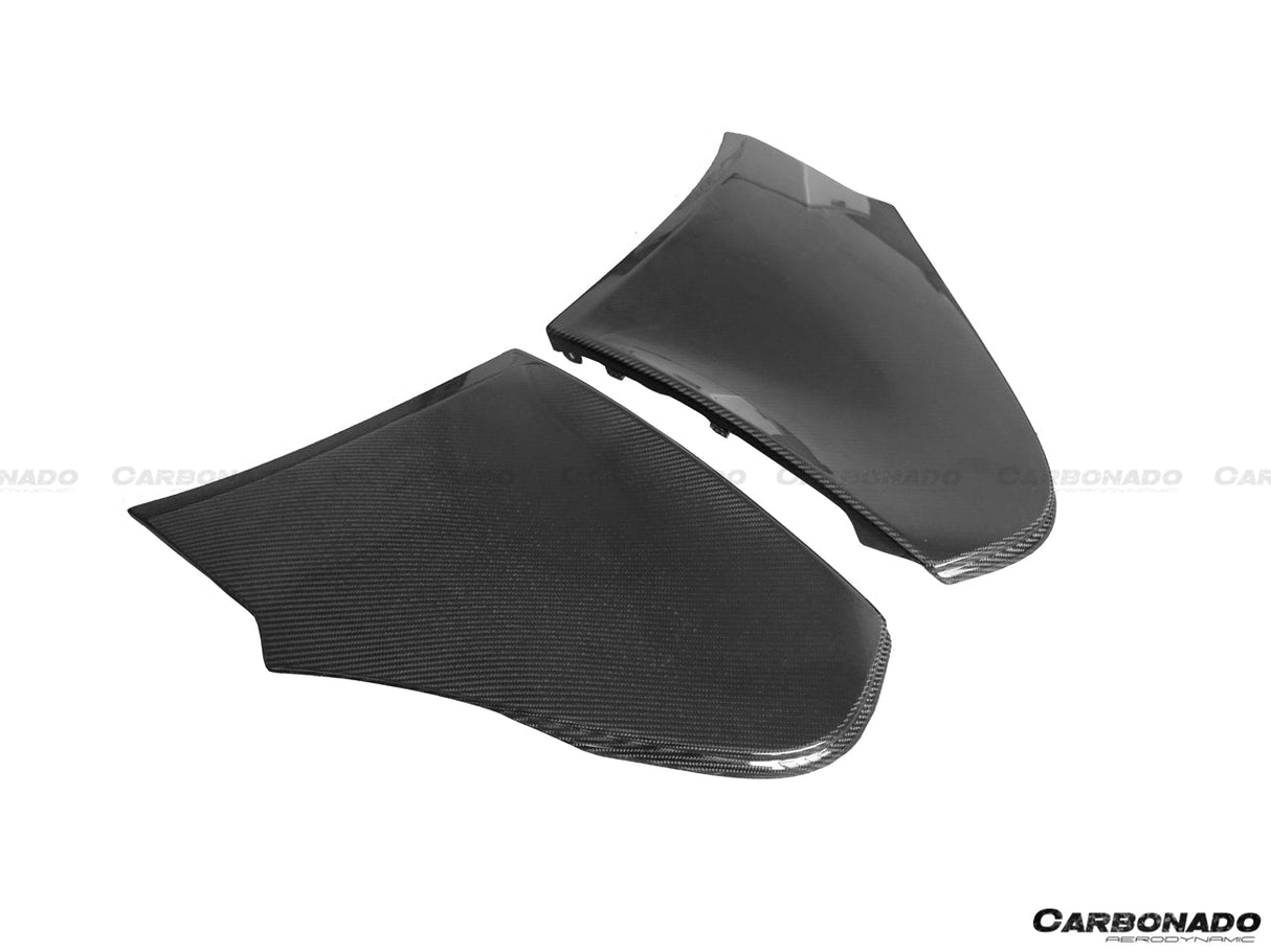 2014-2017 McLaren 650s Carbon Fiber Front Bumper Side Splitter