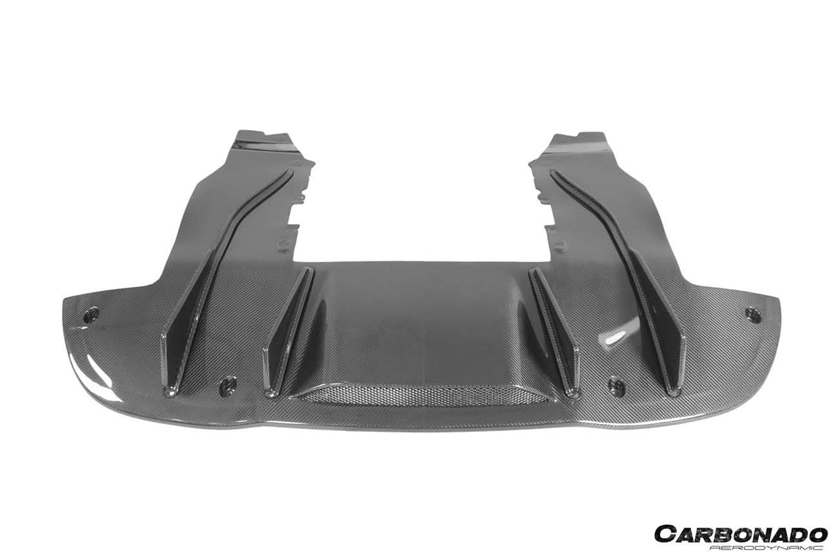 2017-2022 McLaren 720S Spider Coupe VRS Style Autoclave Carbon Fiber Rear Diffuser Lip