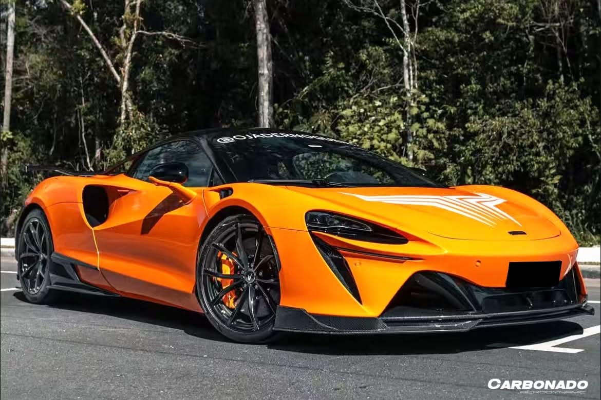2023-UP McLaren Artura Coupe | Spider AM Style Autoclave Carbon Fiber Side Skirt