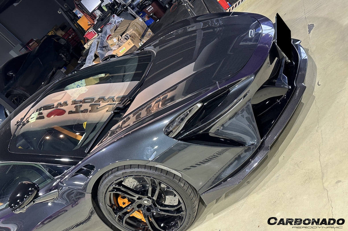 2023-UP McLaren Artura Coupe | Spider NVT Style Autoclave Carbon Fiber Front Lip