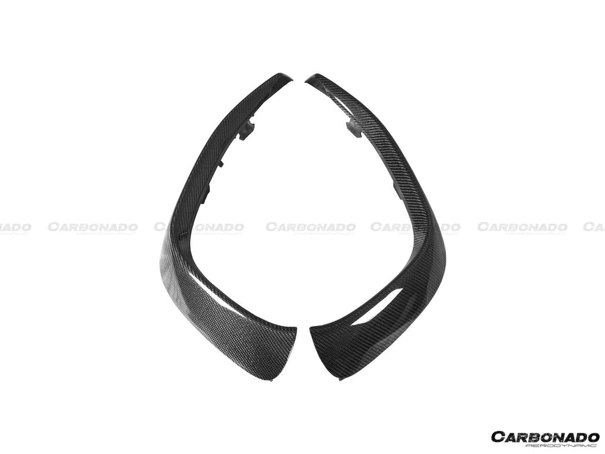 2019-2023 Mercedes Benz AMG GT63 S 4Door Coupe X290 OEM Style Carbon Fiber Front Canards