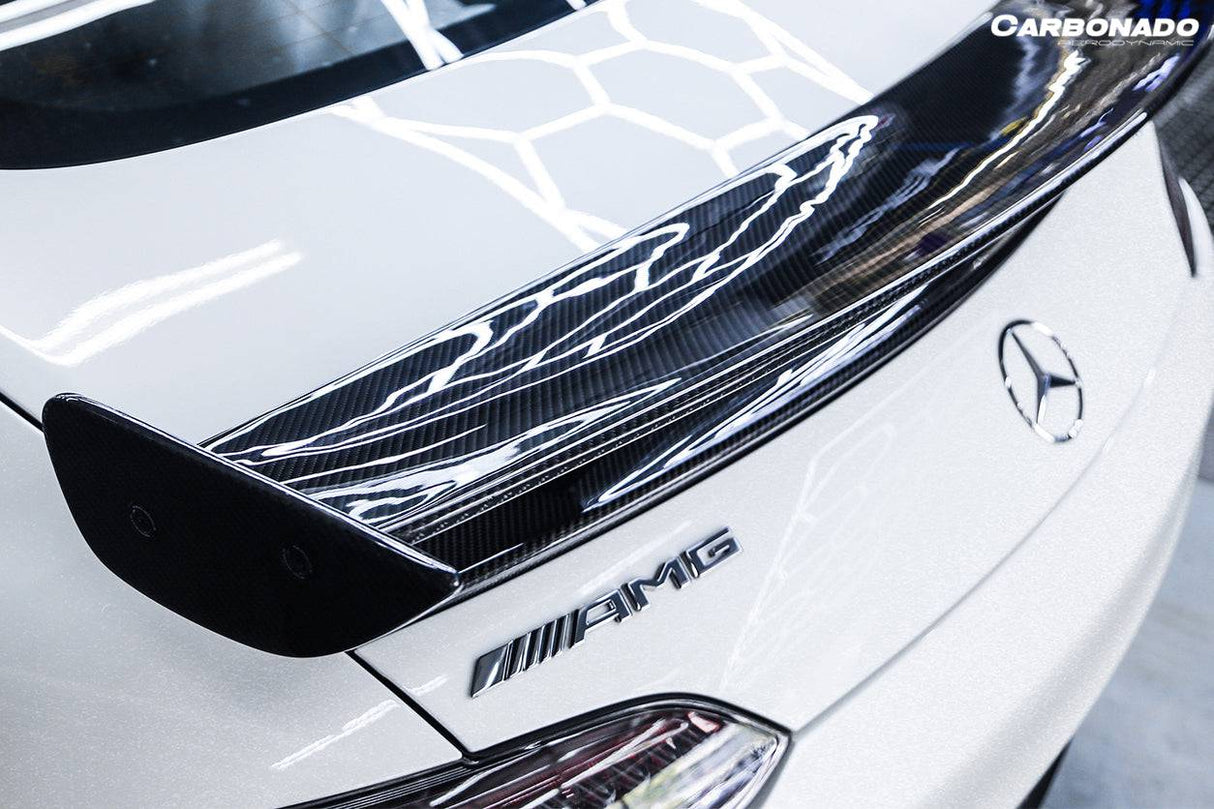2015-2020 Mercedes Benz AMG GT GTS GTC RZS Style Carbon Fiber Trunk Spoiler
