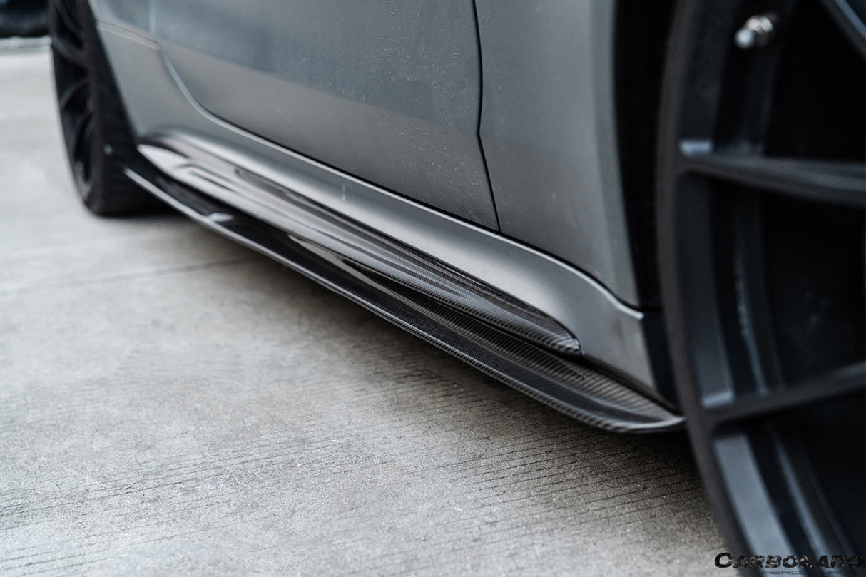2015-2021 Mercedes Benz C-Class W205 Coupe PS Style Side Skirts