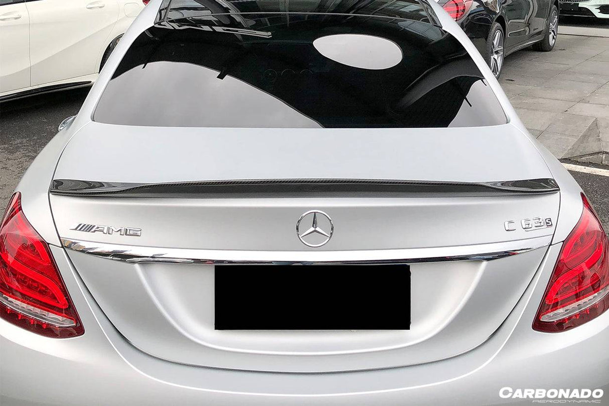 2015-2021 Mercedes Benz C-Class W205 Sedan PS Style Trunk Spoiler
