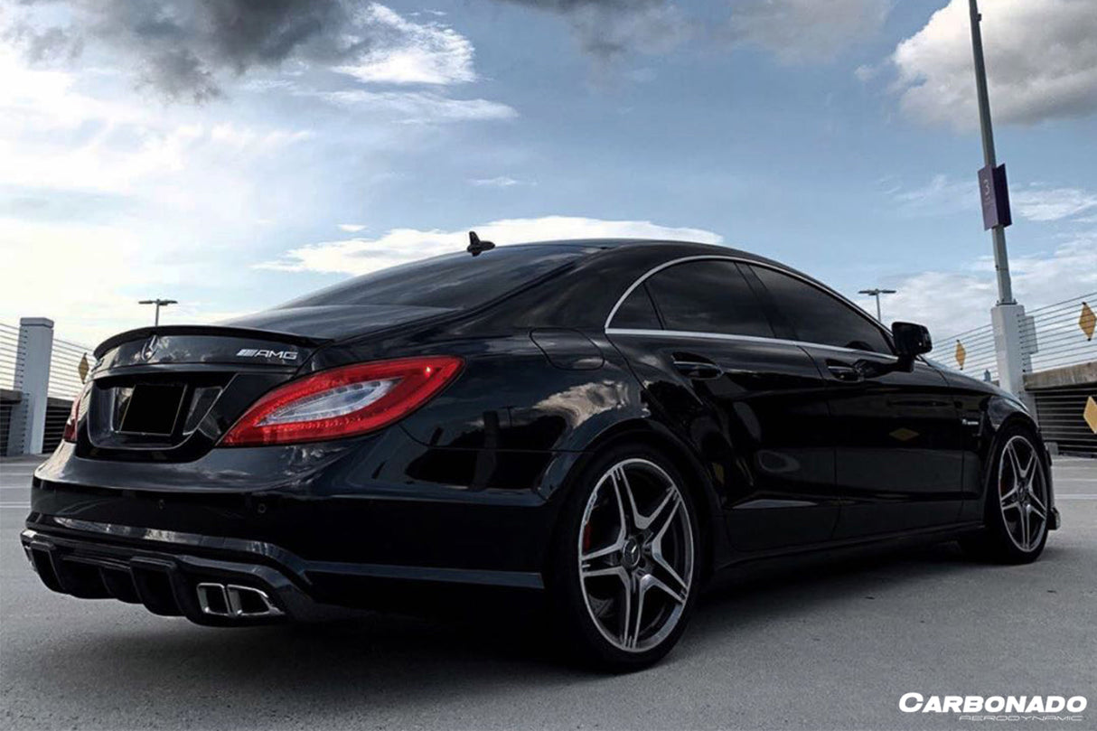 2011-2015 Mercedes Benz CLS350 CLS63 AMG W218 RT Style Rear Diffuser