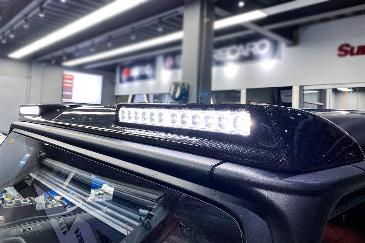 2019-2025 Mercedes Benz G-Class W464 | W465 G-Wagon BR Style Front Roof Spoiler | Fit G500,G550,G63 AMG