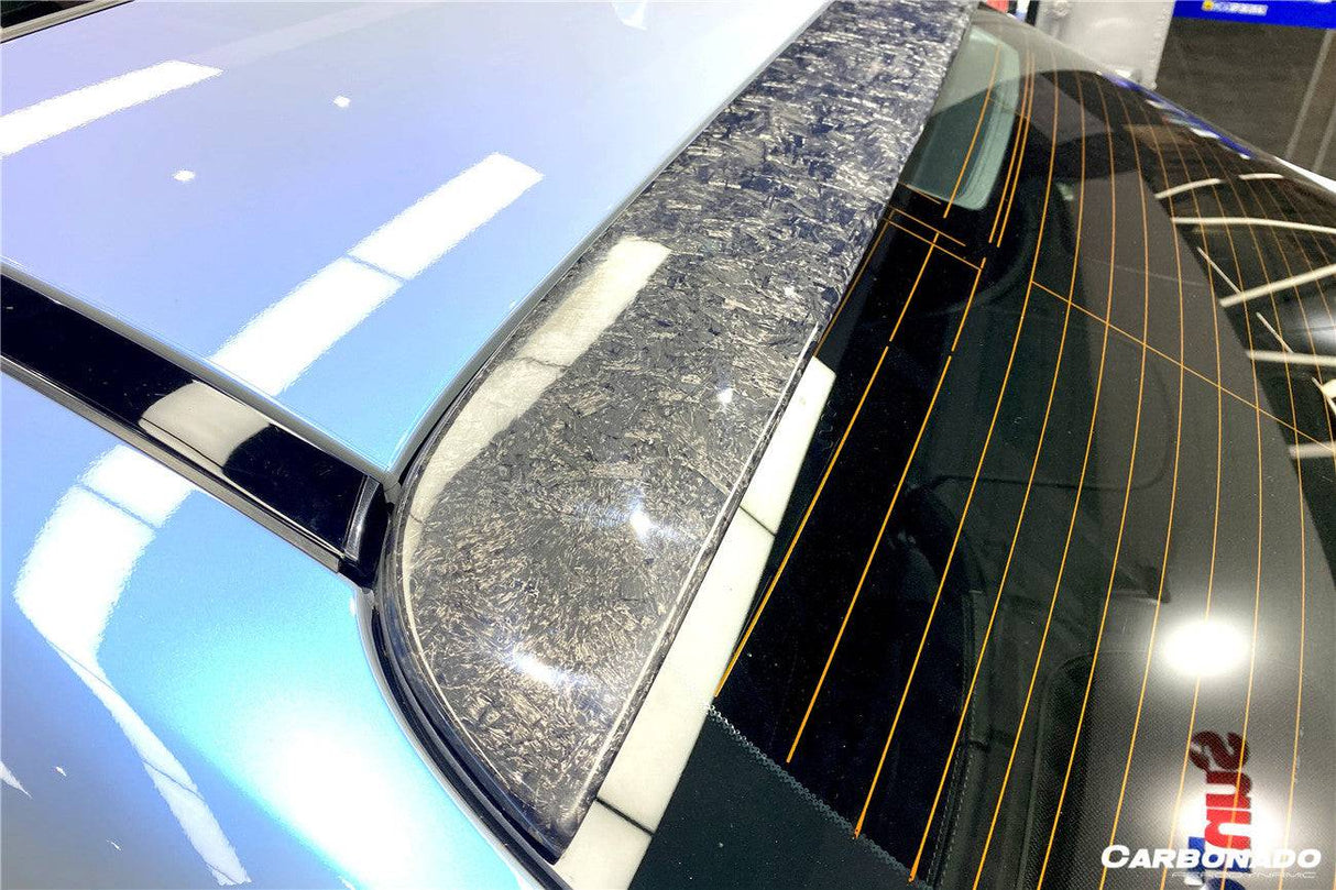 2014-2020 Mercedes Benz S63 AMG W222 Sedan MSY Style Carbon Fiber Roof Spoiler