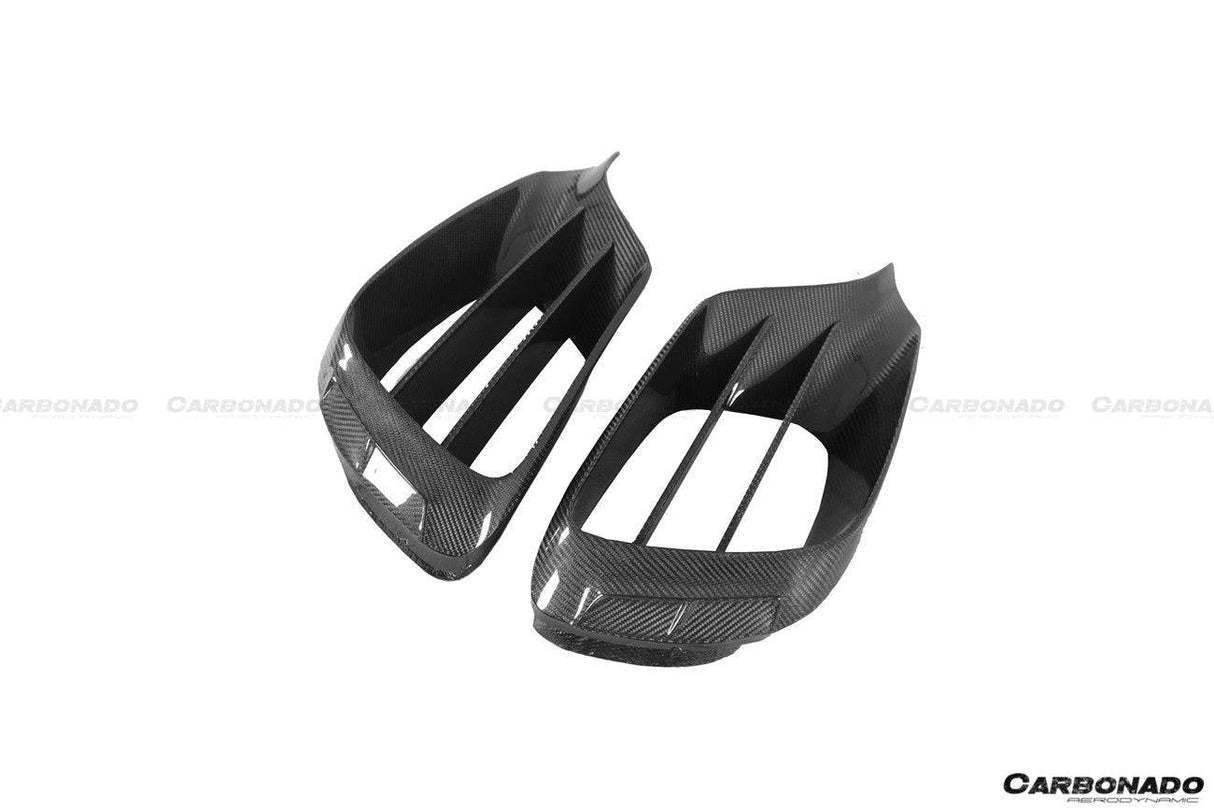 2017-2020 Mercedes Benz S63 AMG W222.2 Sedan MSY Style Carbon Fiber Front Bumper Vents