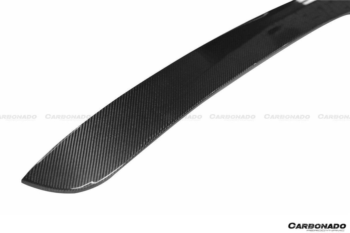 2014-2020 Mercedes Benz S63 AMG W222 Sedan MSY Style Carbon Fiber Roof Spoiler