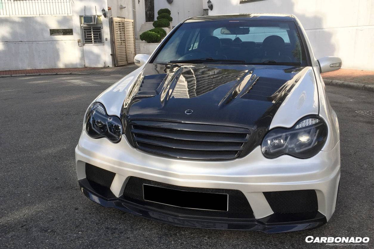 2001-2007 Mercedes Benz W203 C Class AMG3 Style Front Bumper