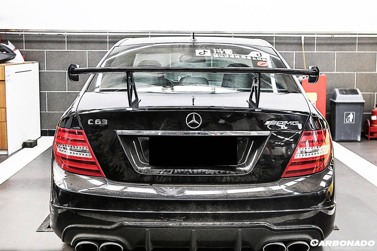 2008-2014 Mercedes Benz W204 C63 AMG C Class Sedan BK Style Trunk Spoiler