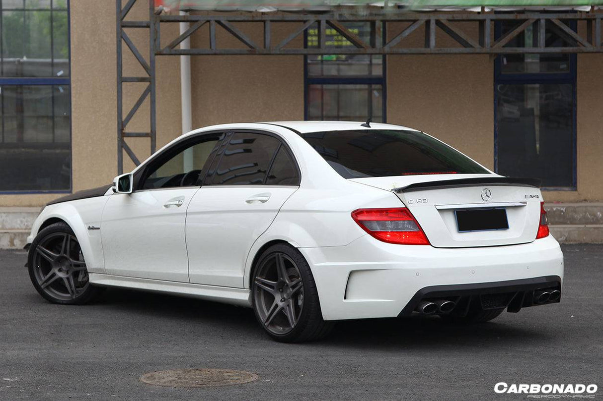 2008-2011 Mercedes Benz W204 C63 AMG BK Style Rear Bumper