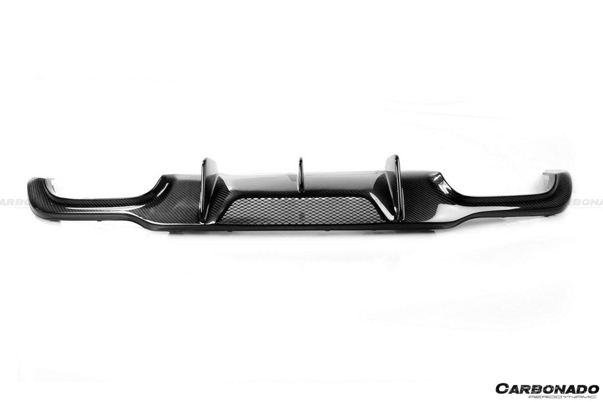 2012-2014 Mercedes Benz W204 C63 AMG Sedan VS Style Carbon Fiber Rear Lip