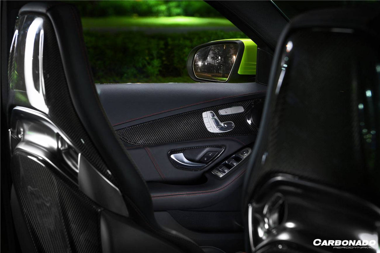 2015-2021 Mercedes Benz W205 C63 AMG Carbon Fiber Interior
