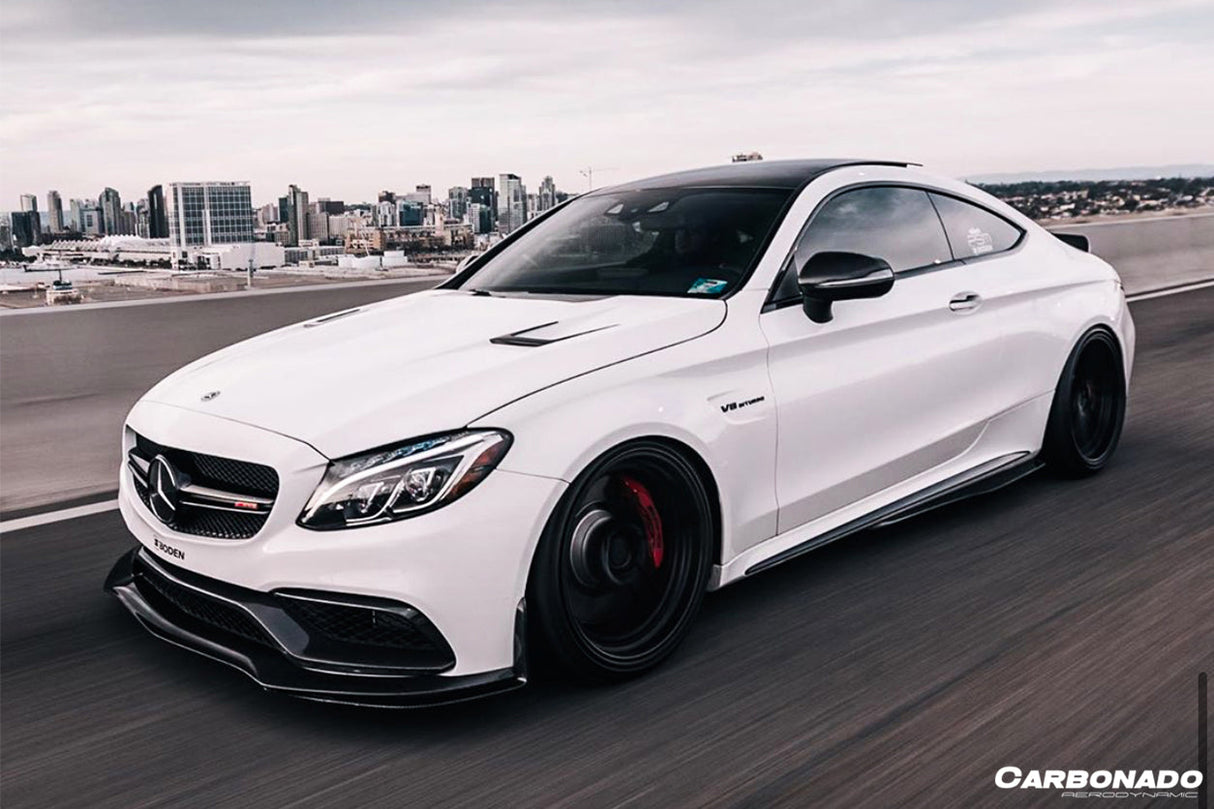 2015-2021 Mercedes Benz W205 C63S AMG Sedan & Coupe BKSS Style Hood