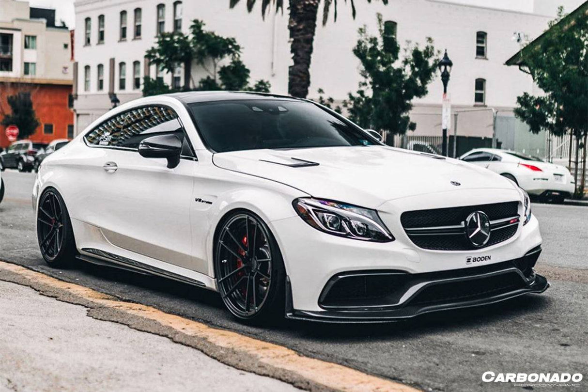 2015-2021 Mercedes Benz W205 C63S AMG Sedan & Coupe BKSS Style Hood