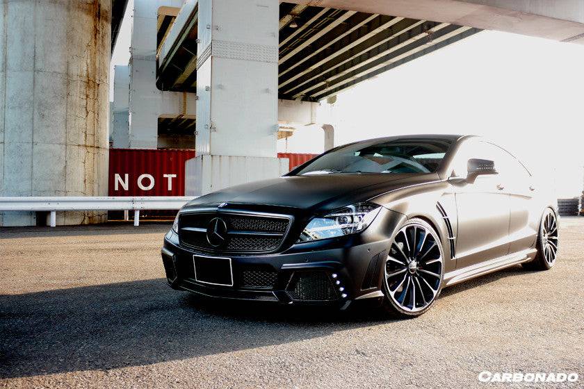 2010-2017 Mercedes Benz W218 CLS Class WD Style Front Bumper with LED