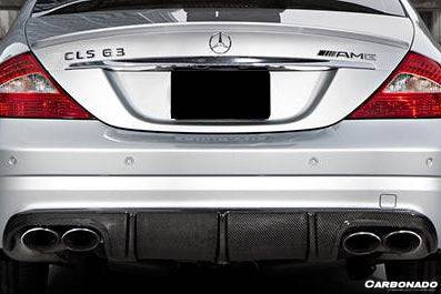 2006-2010 Mercedes Benz W219 CLS63 CLS55 AMG Carbon Fiber Rear Diffuser Lip