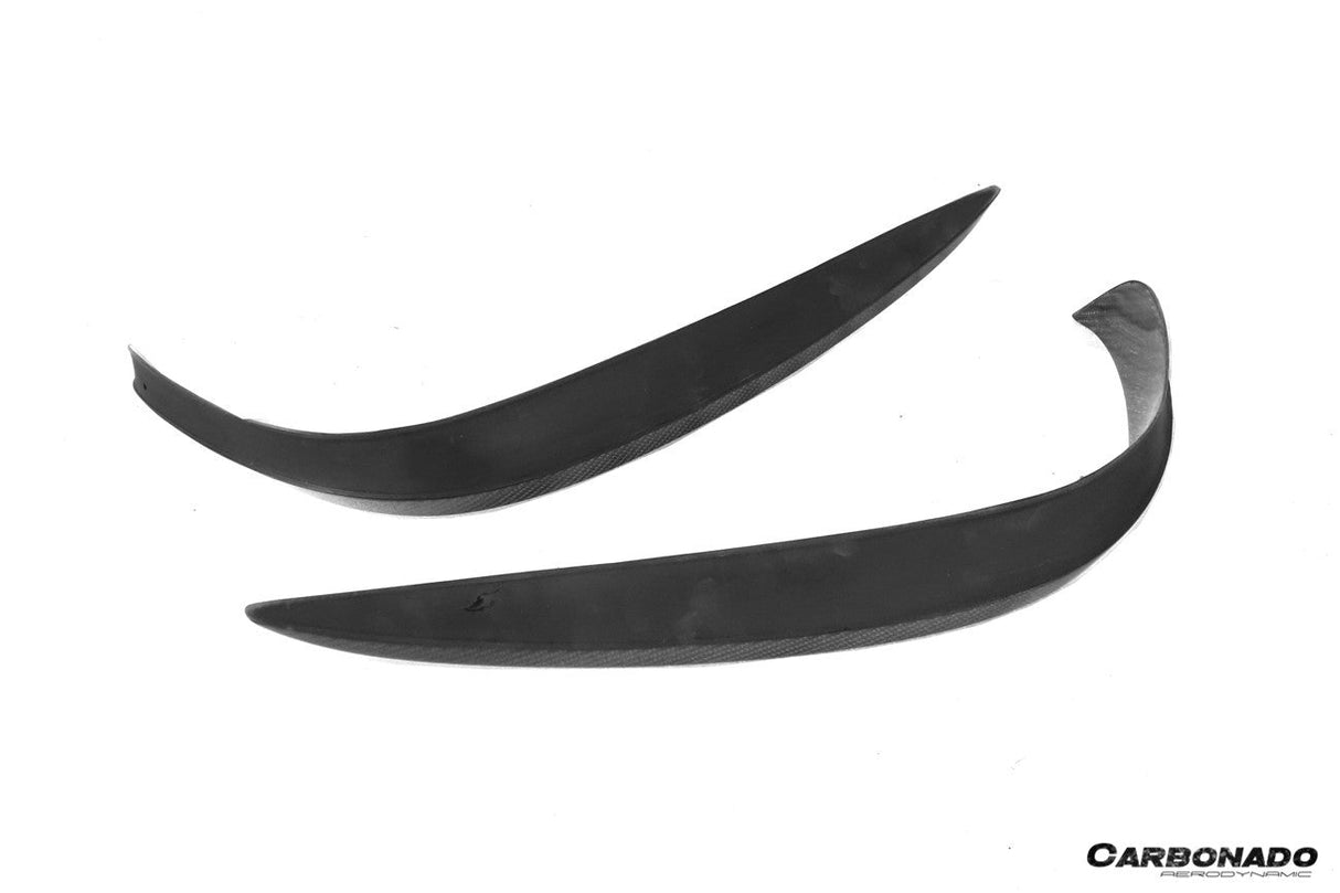 2018-2020 Mercedes Benz W222 Facelift Sedan IA Style Front Bumper Canards | Fits S450, S560 AMG