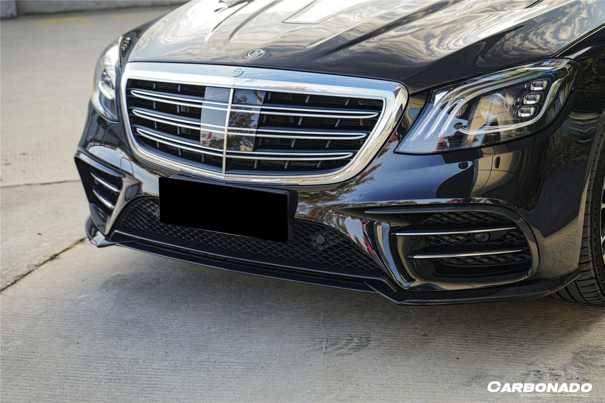 2018-2020 Mercedes Benz W222 Facelift Sedan IA Style Front Lip | Fits S450, S560 AMG Line