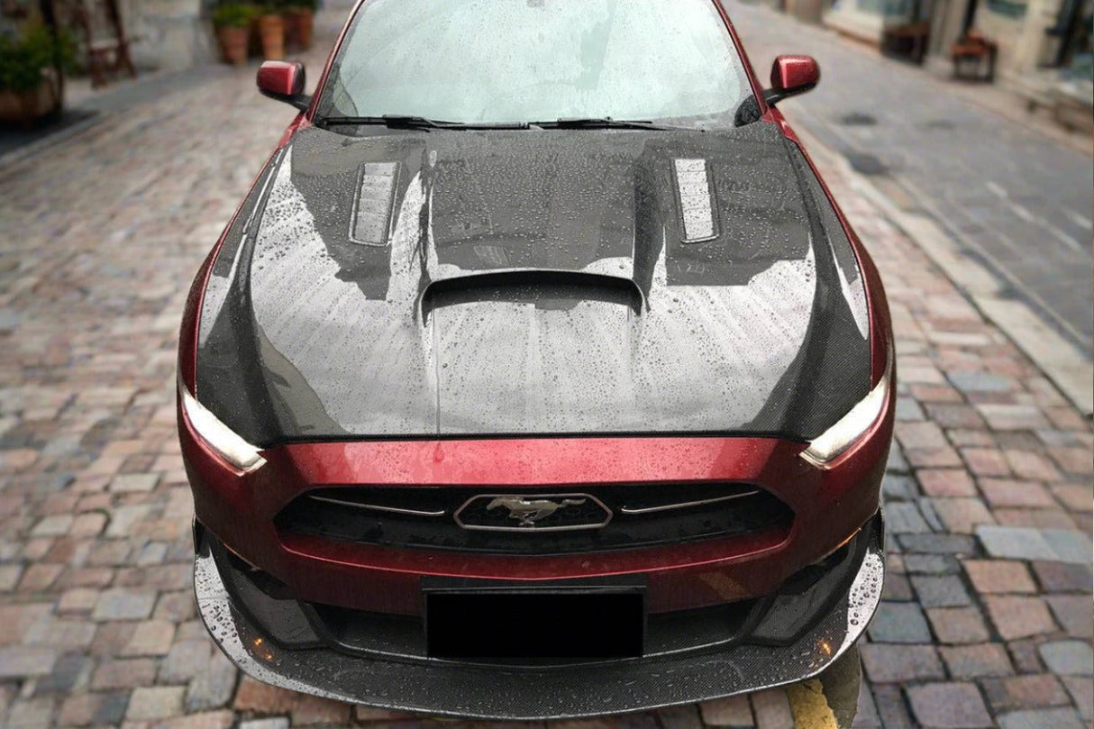 2015-2017 Ford Mustang GT & V6 TRU Style Hood