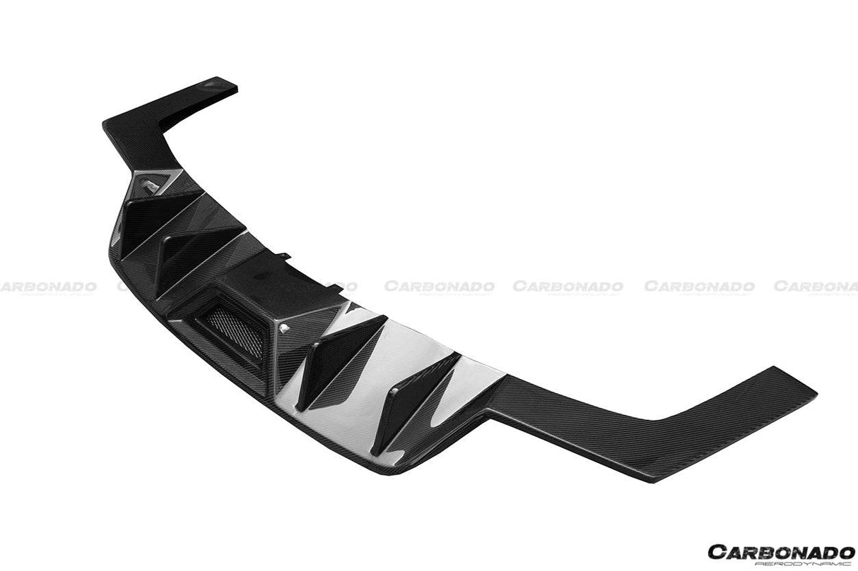 2015-2017 Ford Mustang HY Style Carbon Fiber Rear Lip