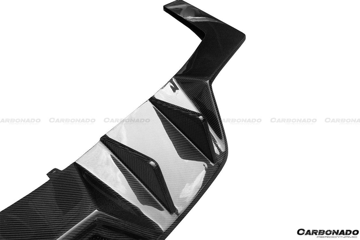 2015-2017 Ford Mustang HY Style Carbon Fiber Rear Lip